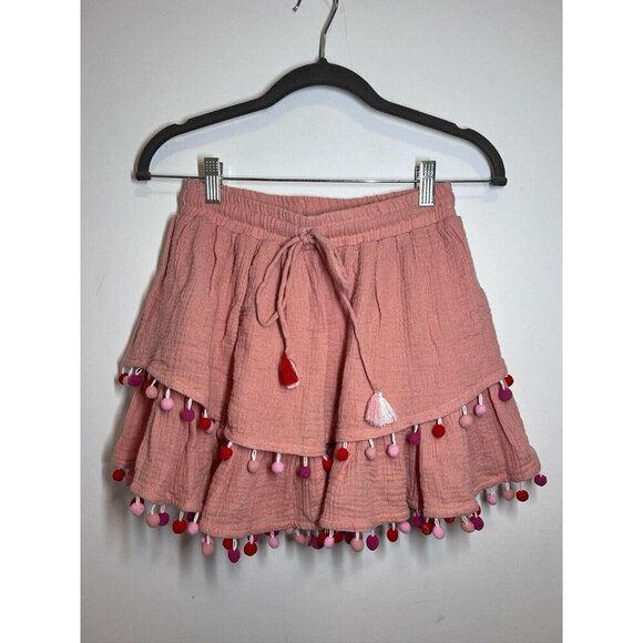 MAJORELLE Revolve Calypso Tiered Mini Skirt, Size S - Picture 1 of 10